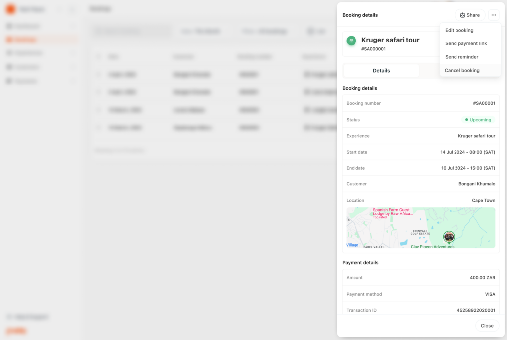 create experiences within the Peddy dashboard